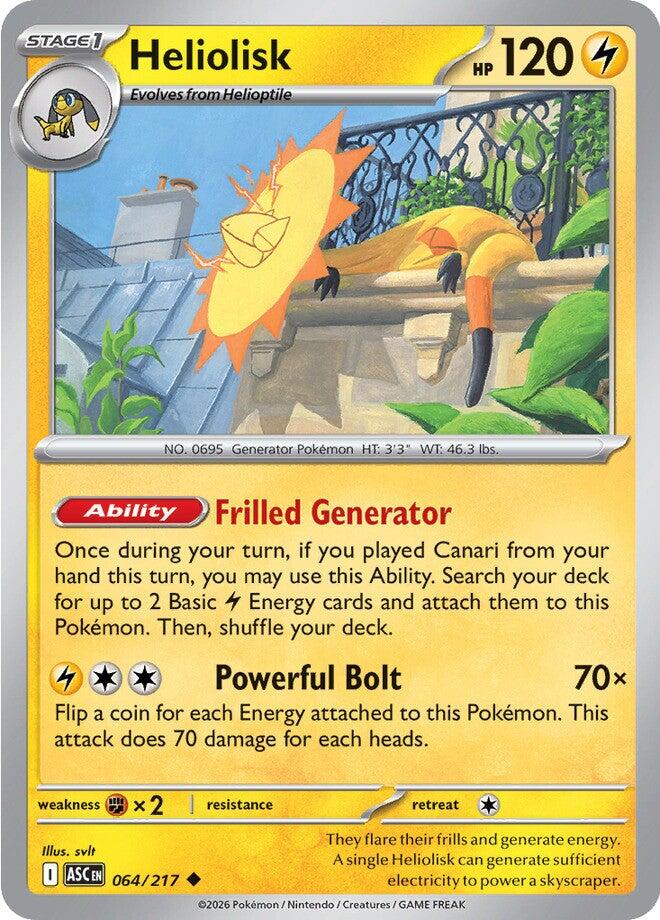 Heliolisk (064/217) [Mega Evolution: Ascended Heroes] | Total Play