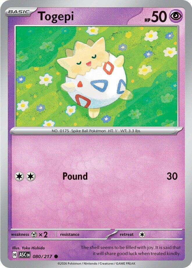 Togepi (080/217) [Mega Evolution: Ascended Heroes] | Total Play