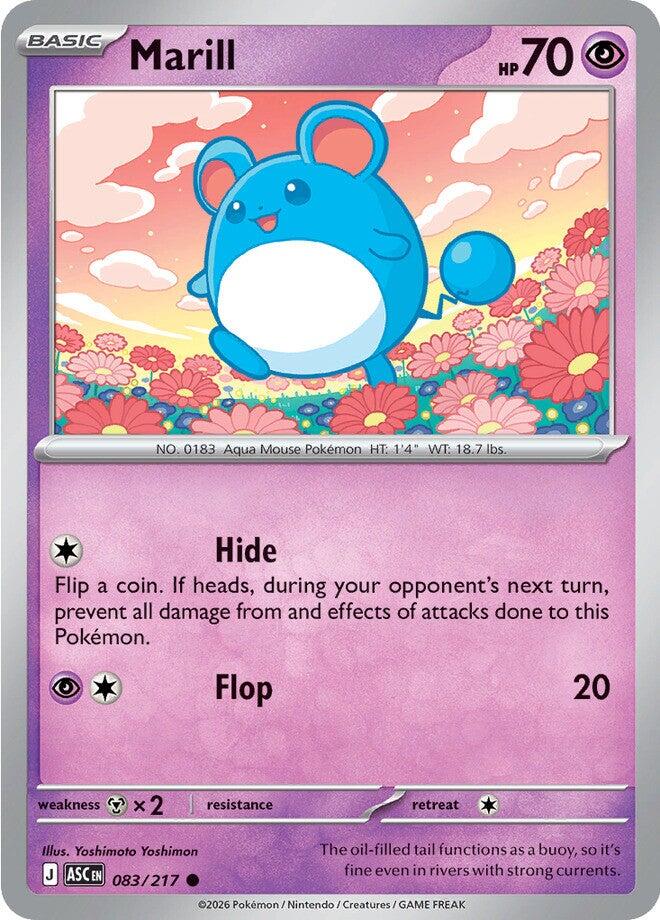 Marill (083/217) [Mega Evolution: Ascended Heroes] | Total Play