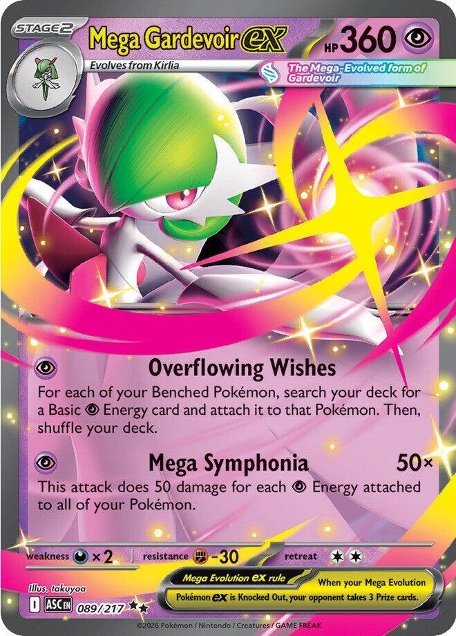 Mega Gardevoir ex (089/217) [Mega Evolution: Ascended Heroes] | Total Play