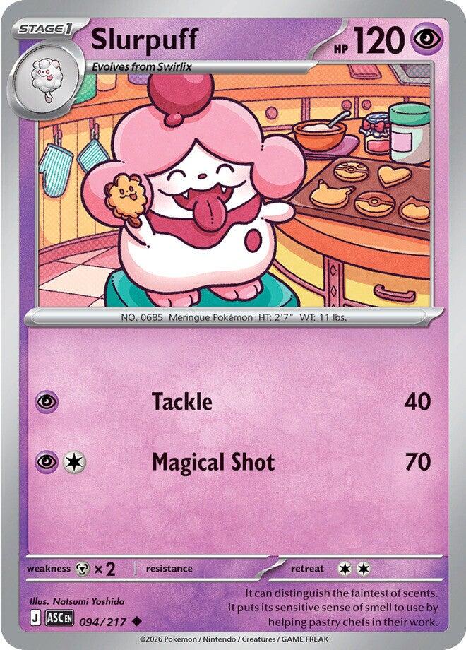 Slurpuff (094/217) [Mega Evolution: Ascended Heroes] | Total Play