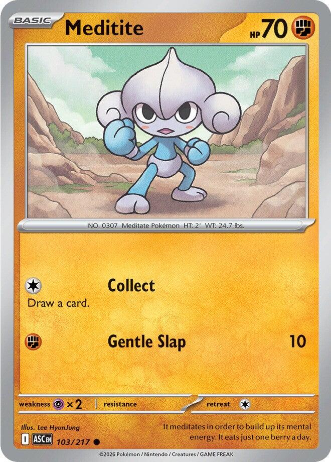 Meditite (103/217) [Mega Evolution: Ascended Heroes] | Total Play