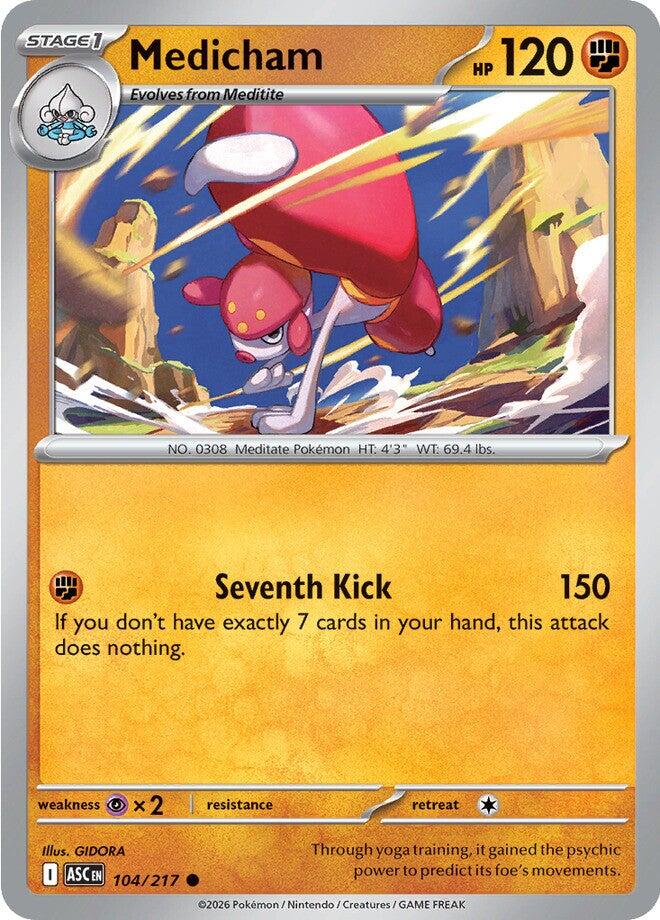 Medicham (104/217) [Mega Evolution: Ascended Heroes] | Total Play