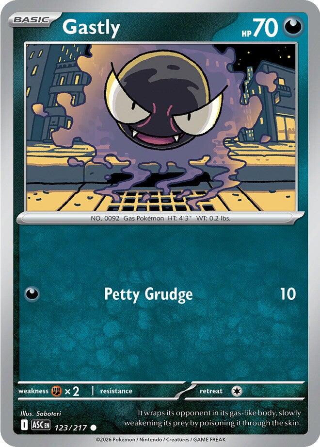 Gastly (123/217) [Mega Evolution: Ascended Heroes] | Total Play