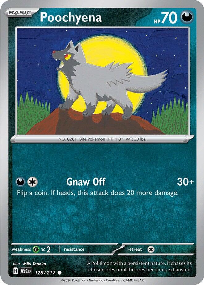 Poochyena (128/217) [Mega Evolution: Ascended Heroes] | Total Play