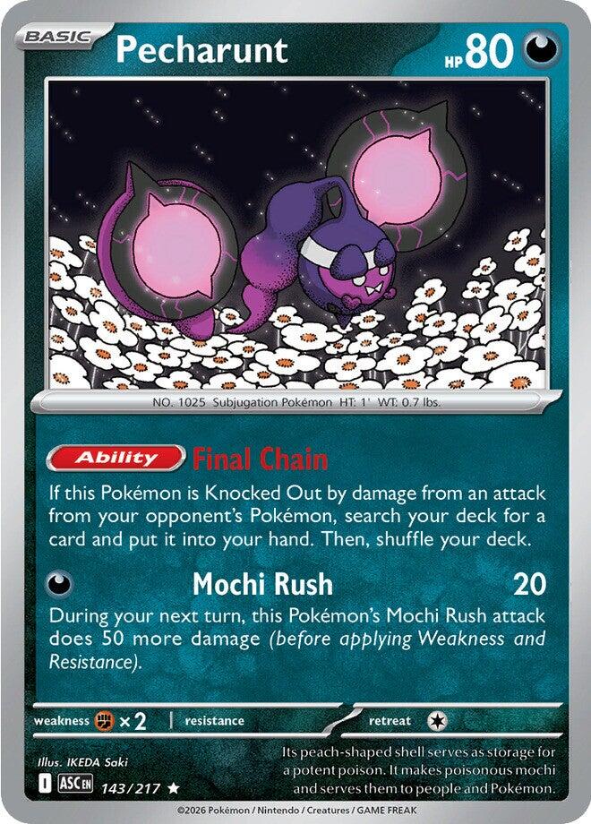 Pecharunt (143/217) [Mega Evolution: Ascended Heroes] | Total Play