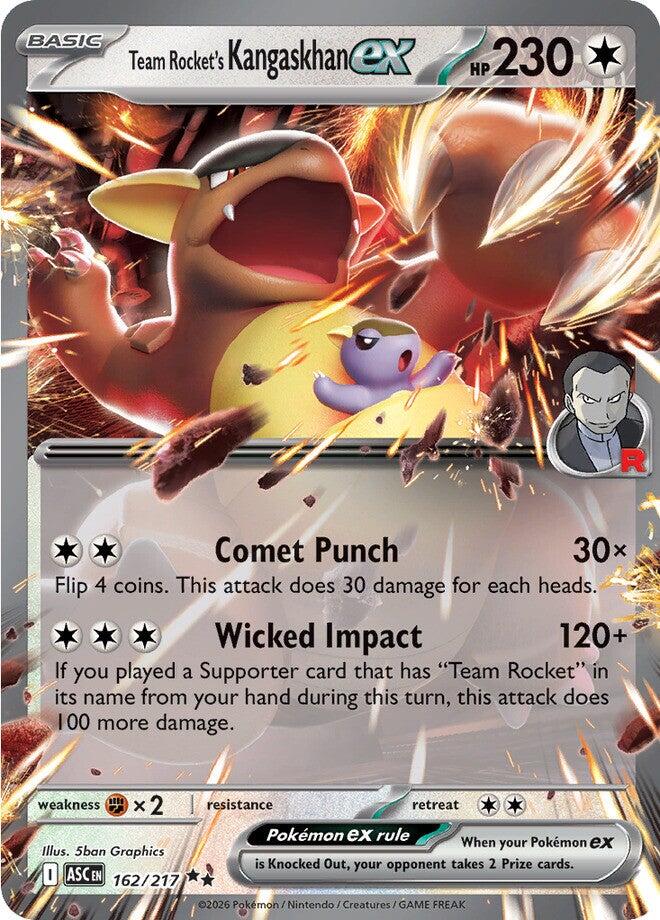Team Rocket's Kangaskhan ex (162/217) [Mega Evolution: Ascended Heroes] | Total Play
