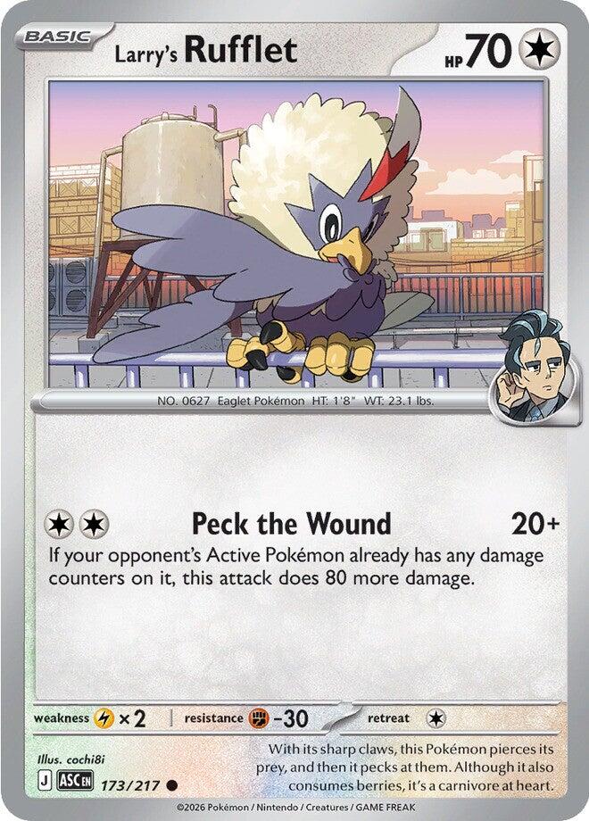 Larry's Rufflet (173/217) [Mega Evolution: Ascended Heroes] | Total Play