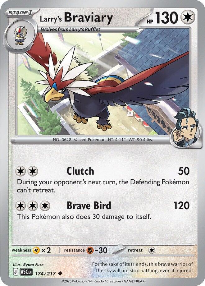 Larry's Braviary (174/217) [Mega Evolution: Ascended Heroes] | Total Play