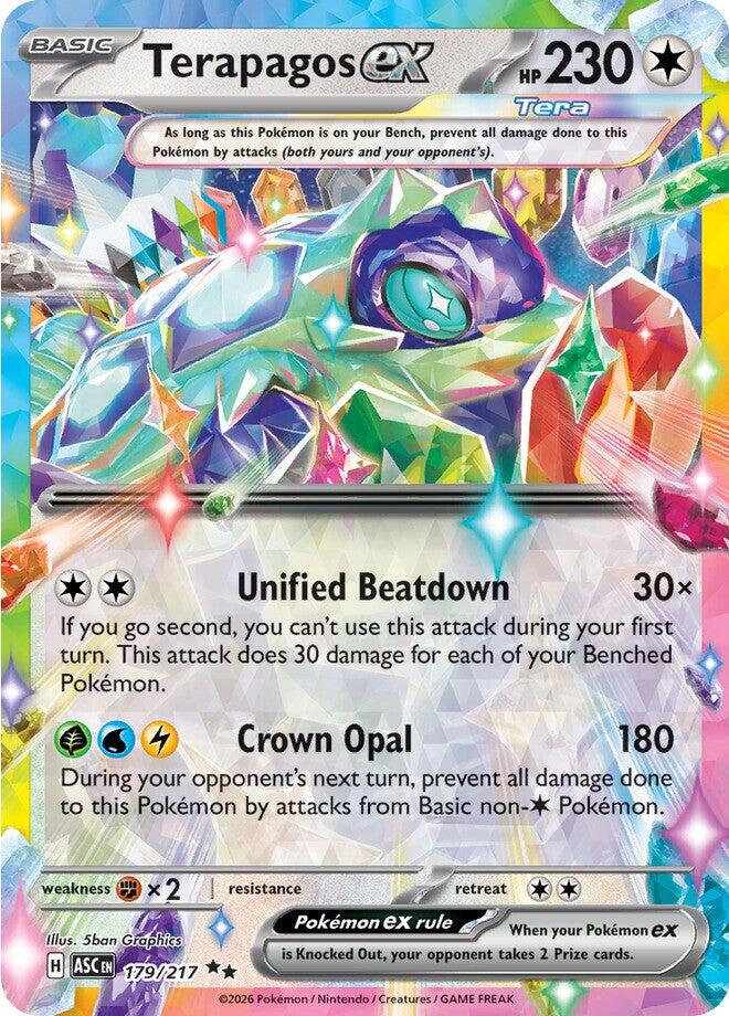 Terapagos ex (179/217) [Mega Evolution: Ascended Heroes] | Total Play