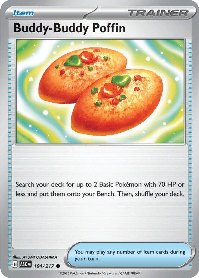 Buddy-Buddy Poffin (184/217) [Mega Evolution: Ascended Heroes] | Total Play