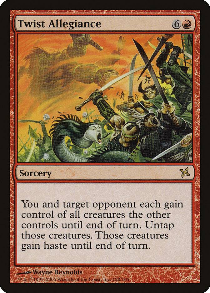 Twist Allegiance [Betrayers of Kamigawa] | Total Play