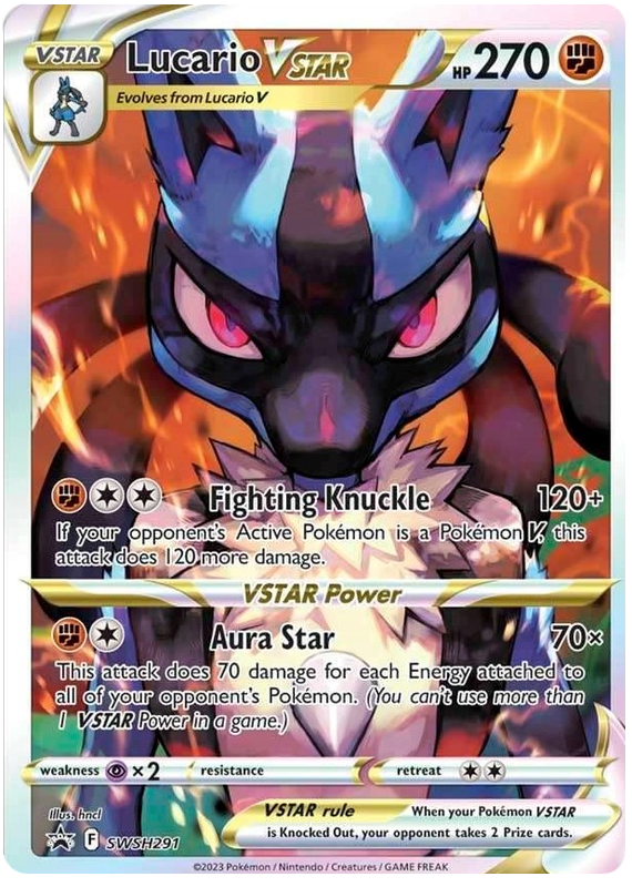 Lucario VSTAR (SWSH291) [Sword & Shield: Black Star Promos] | Total Play