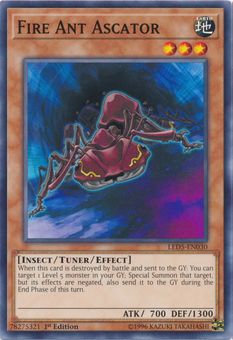 Fire Ant Ascator [LED5-EN030] Common | Total Play
