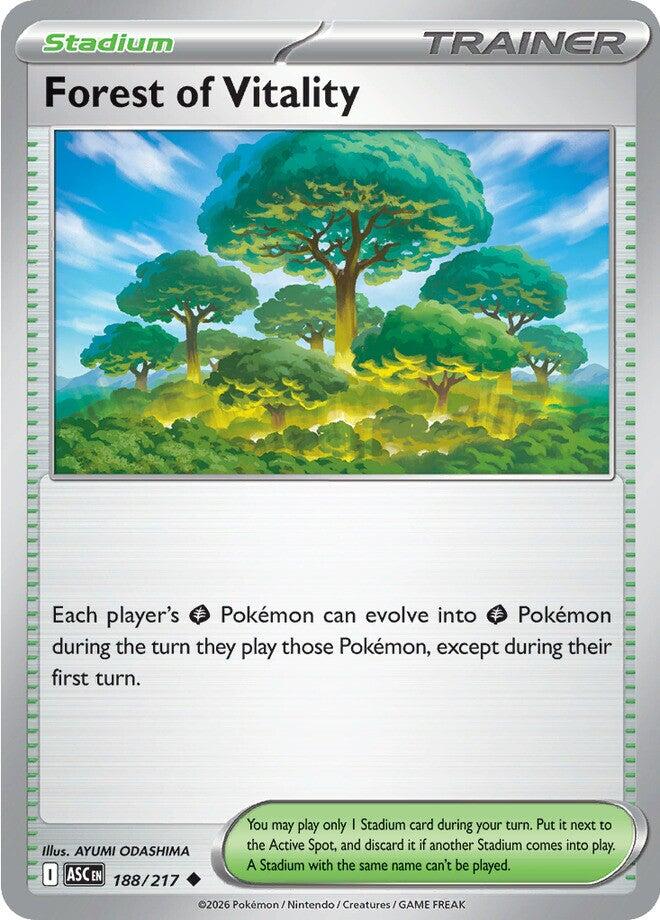 Forest of Vitality (188/217) [Mega Evolution: Ascended Heroes] | Total Play