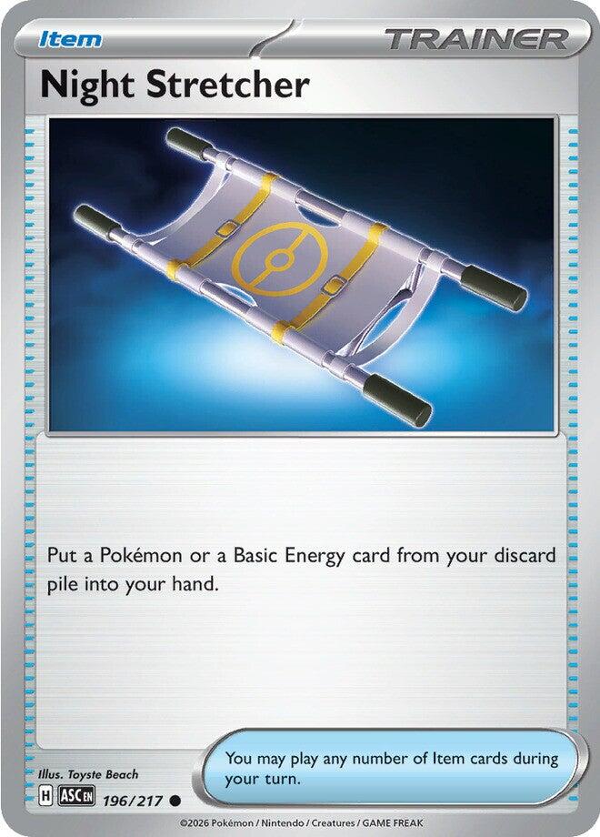 Night Stretcher (196/217) [Mega Evolution: Ascended Heroes] | Total Play