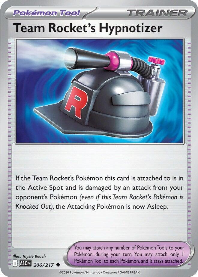 Team Rocket's Hypnotizer (206/217) [Mega Evolution: Ascended Heroes] | Total Play