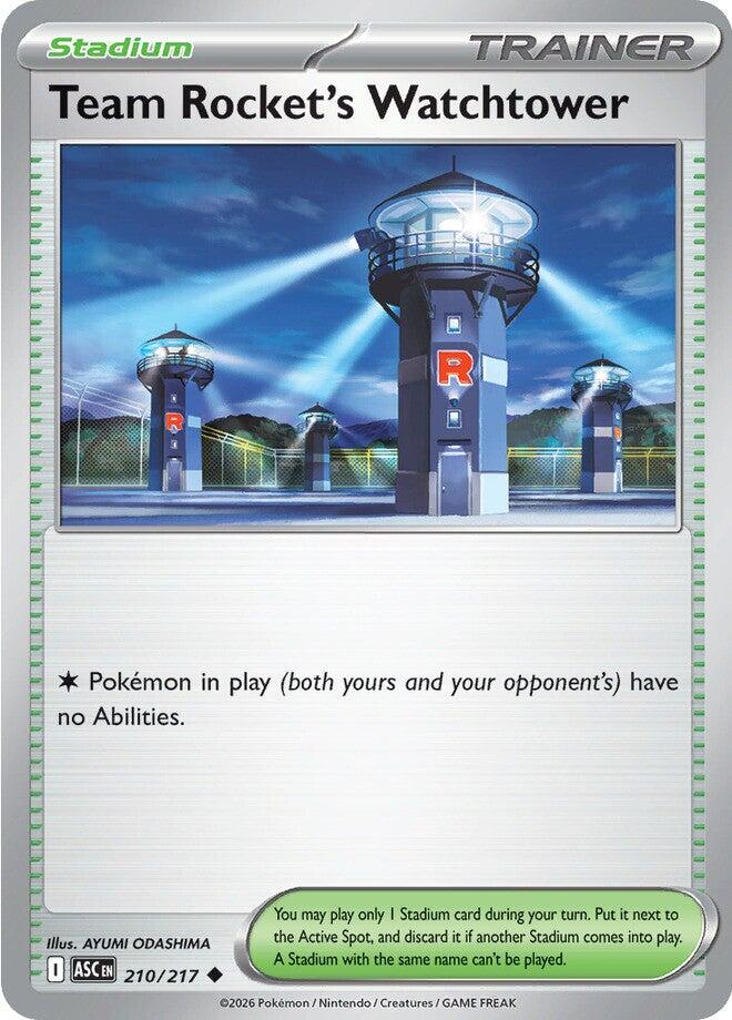 Team Rocket's Watchtower (210/217) [Mega Evolution: Ascended Heroes] | Total Play