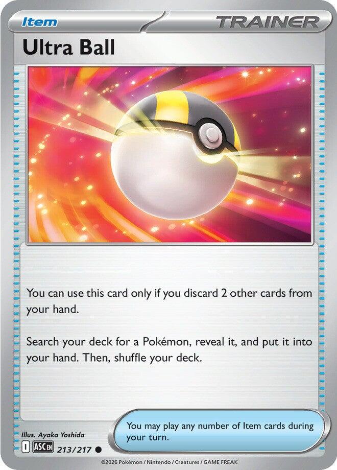 Ultra Ball (213/217) [Mega Evolution: Ascended Heroes] | Total Play