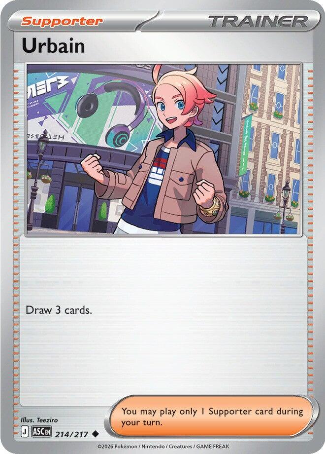 Urbain (214/217) [Mega Evolution: Ascended Heroes] | Total Play