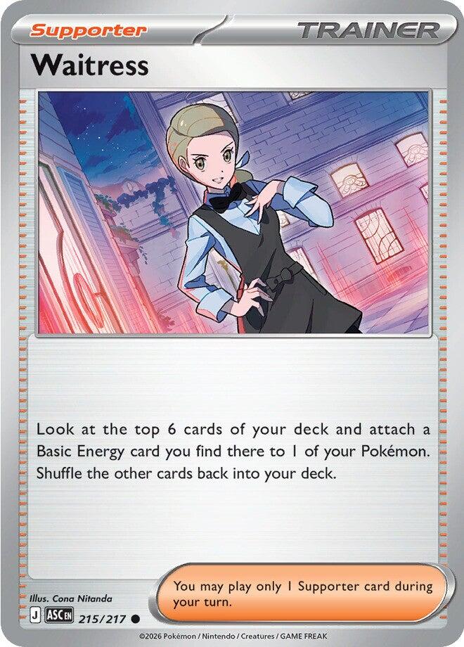 Waitress (215/217) [Mega Evolution: Ascended Heroes] | Total Play