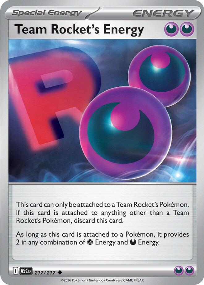 Team Rocket's Energy (217/217) [Mega Evolution: Ascended Heroes] | Total Play