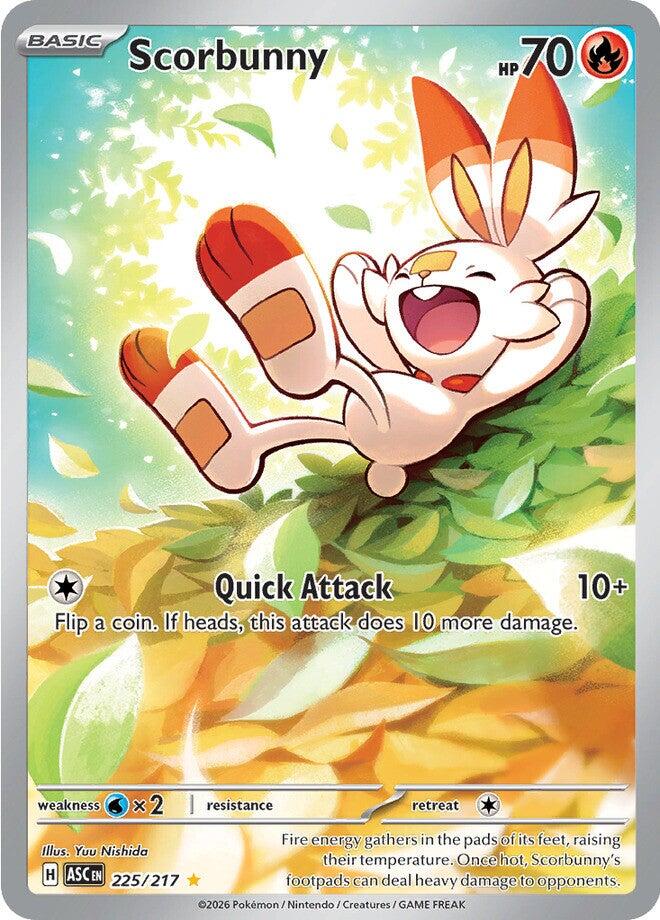 Scorbunny (225/217) [Mega Evolution: Ascended Heroes] | Total Play