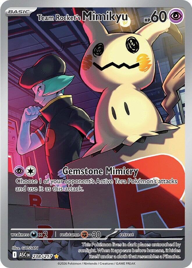 Team Rocket's Mimikyu (238/217) [Mega Evolution: Ascended Heroes] | Total Play