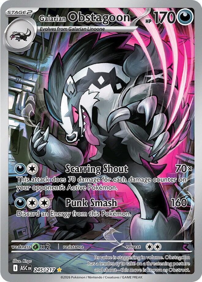 Galarian Obstagoon (245/217) [Mega Evolution: Ascended Heroes] | Total Play