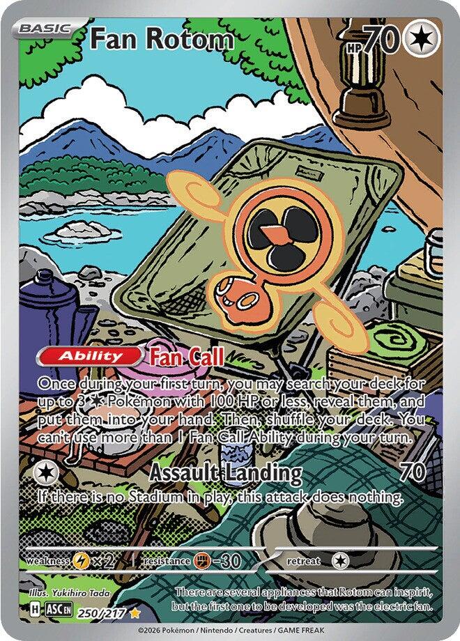 Fan Rotom (250/217) [Mega Evolution: Ascended Heroes] | Total Play