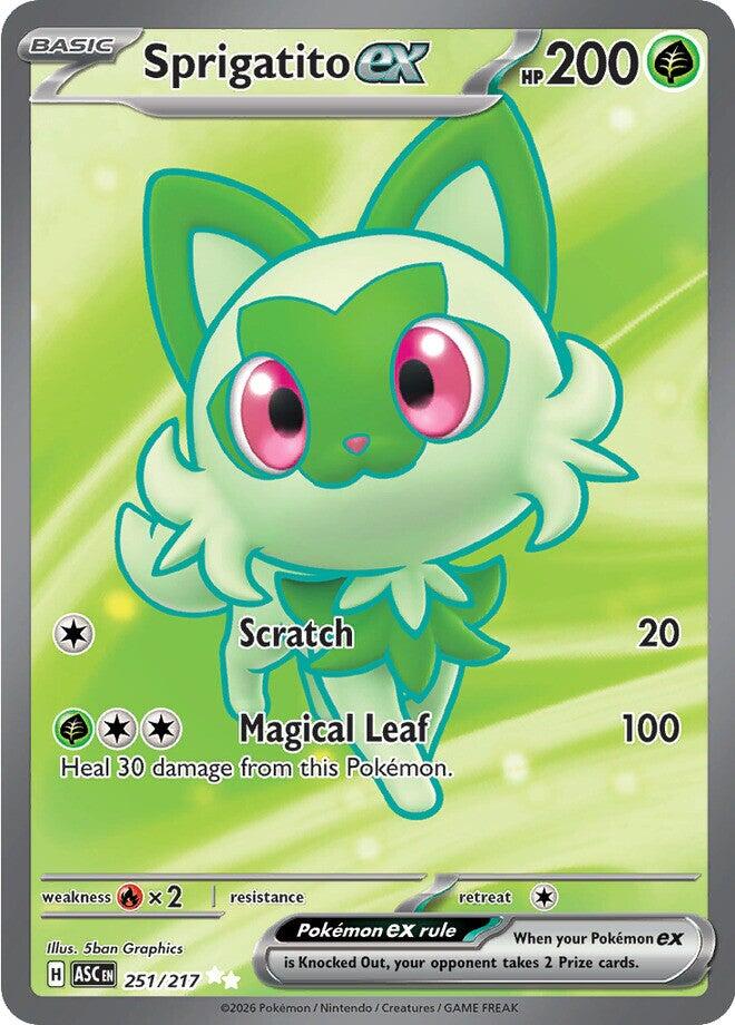 Sprigatito ex (251/217) [Mega Evolution: Ascended Heroes] | Total Play
