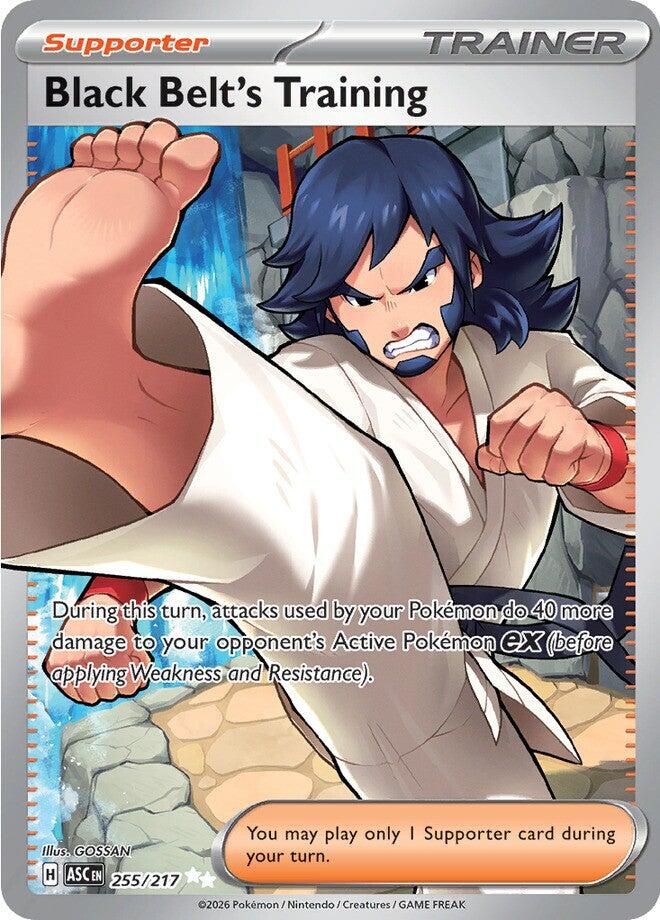 Black Belt's Training (255/217) [Mega Evolution: Ascended Heroes] | Total Play