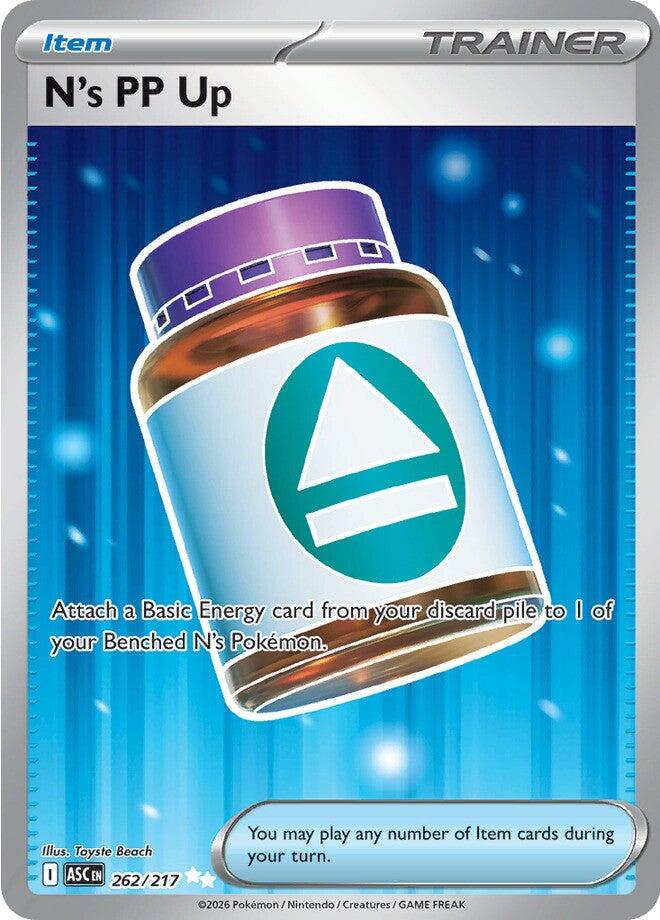 N's PP Up (262/217) [Mega Evolution: Ascended Heroes] | Total Play