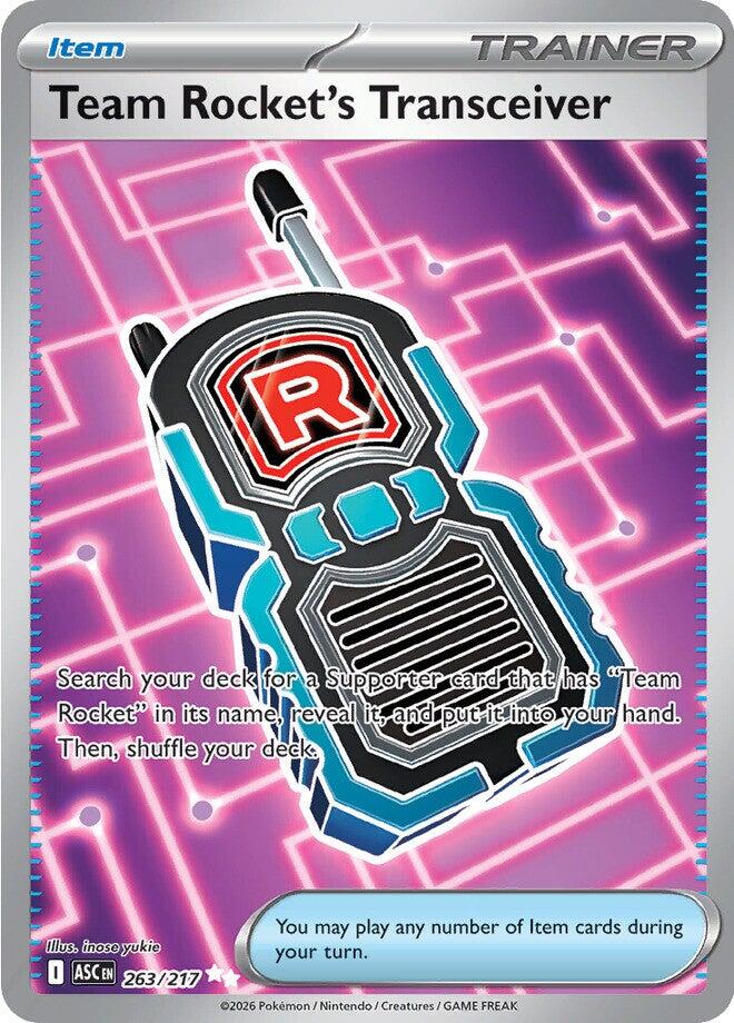 Team Rocket's Transceiver (263/217) [Mega Evolution: Ascended Heroes] | Total Play