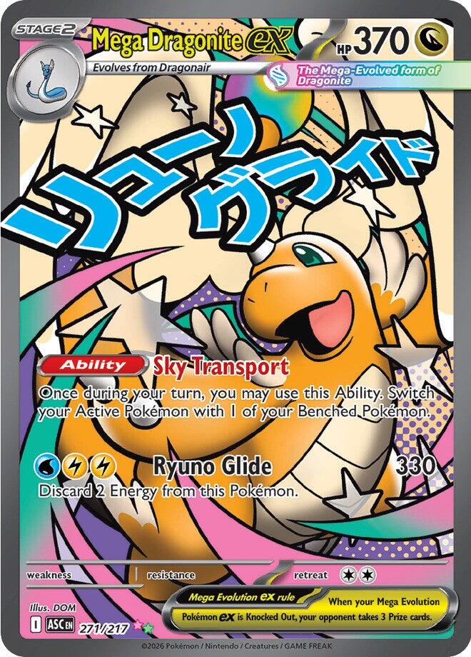 Mega Dragonite ex (271/217) [Mega Evolution: Ascended Heroes] | Total Play