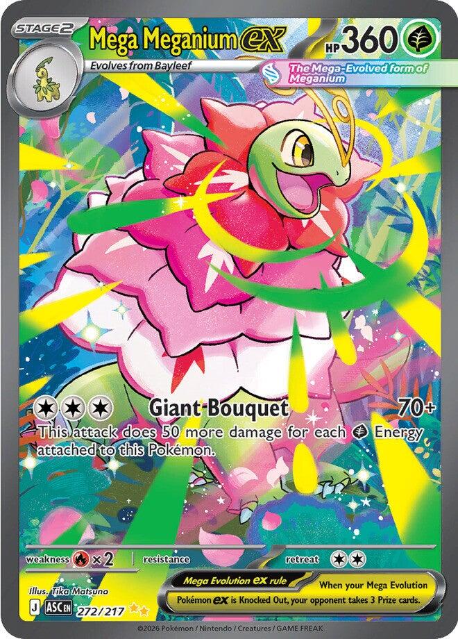 Mega Meganium ex (272/217) [Mega Evolution: Ascended Heroes] | Total Play