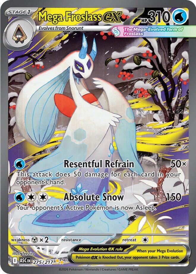 Mega Froslass ex (275/217) [Mega Evolution: Ascended Heroes] | Total Play