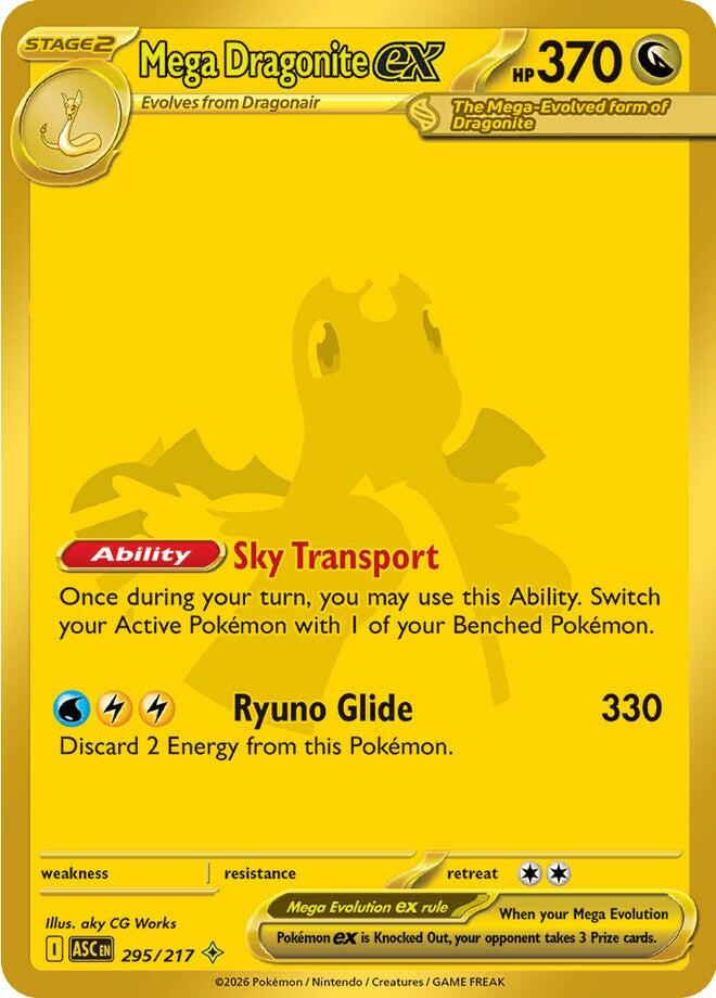 Mega Dragonite ex (295/217) [Mega Evolution: Ascended Heroes] | Total Play