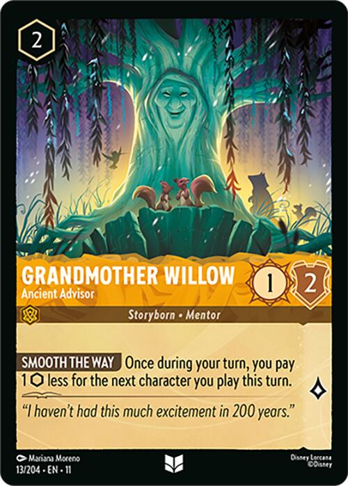 Grandmother Willow - Ancient Advisor (13/204) [Winterspell] | Total Play