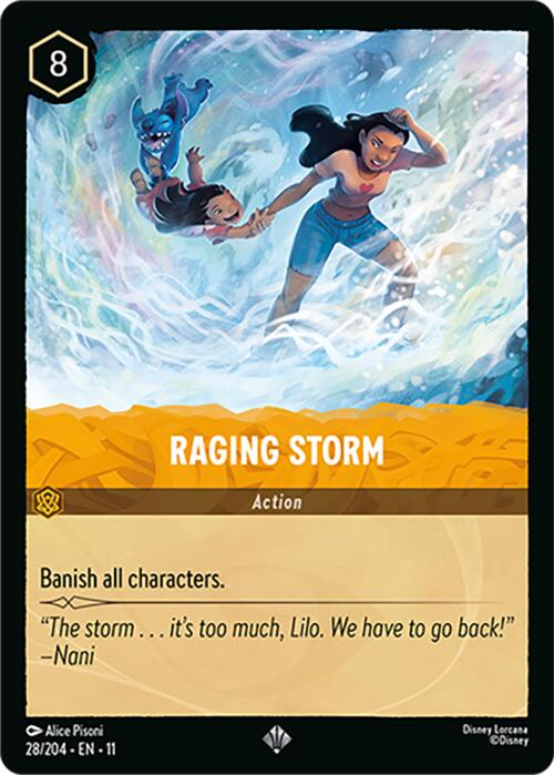 Raging Storm (28/204) [Winterspell] | Total Play