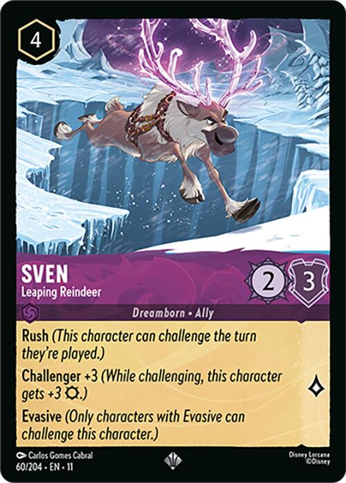 Sven - Leaping Reindeer (60/204) [Winterspell] | Total Play