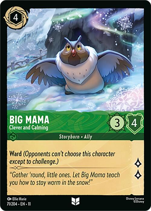 Big Mama - Clever and Calming (71/204) [Winterspell] | Total Play