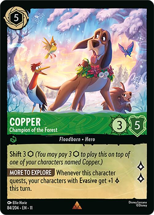 Copper - Champion of the Forest (84/204) [Winterspell] | Total Play