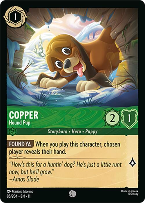 Copper - Hound Pup (85/204) [Winterspell] | Total Play