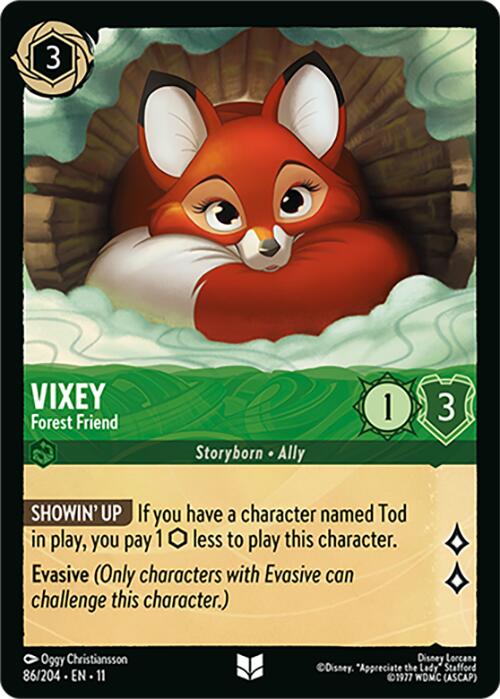 Vixey - Forest Friend (86/204) [Winterspell] | Total Play