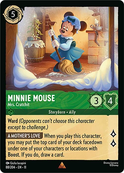 Minnie Mouse - Mrs. Cratchit (88/204) [Winterspell] | Total Play