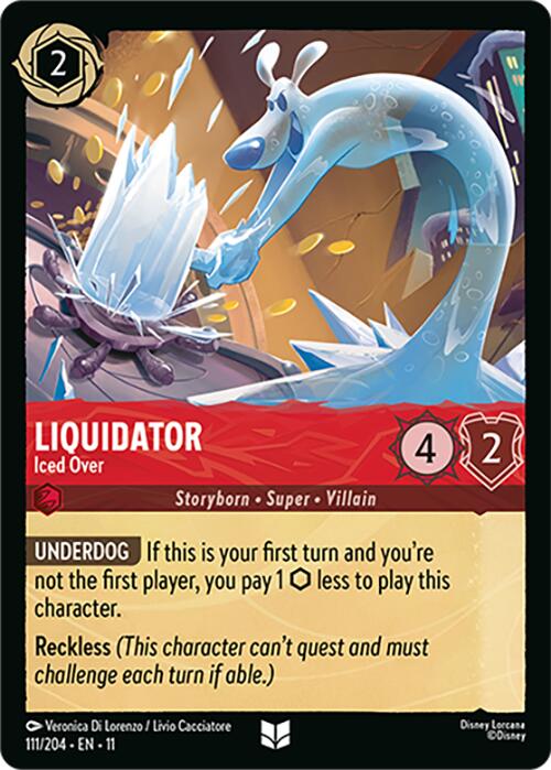 Liquidator - Iced Over (111/204) [Winterspell] | Total Play
