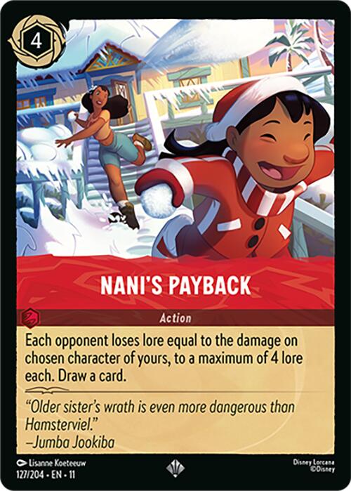 Nani's Payback (127/204) [Winterspell] | Total Play