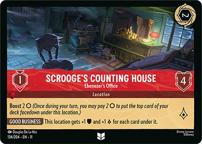 Scrooge's Counting House - Ebenezer's Office (134/204) [Winterspell] | Total Play