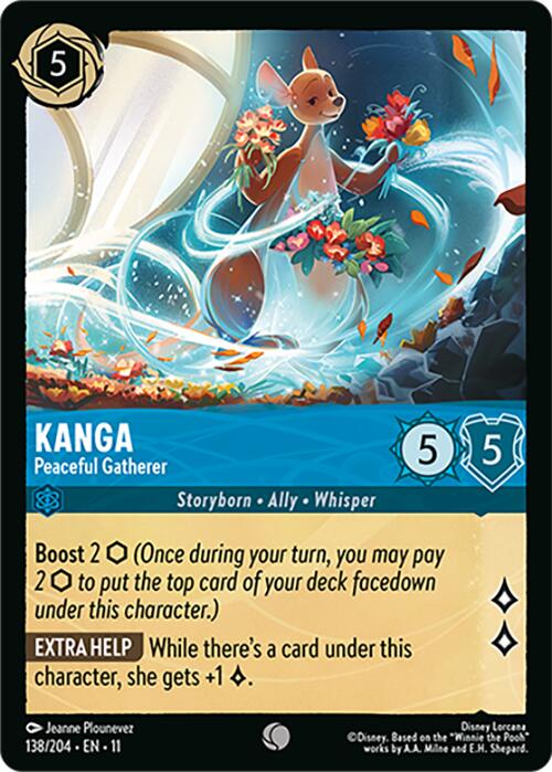 Kanga - Peaceful Gatherer (138/204) [Winterspell] | Total Play